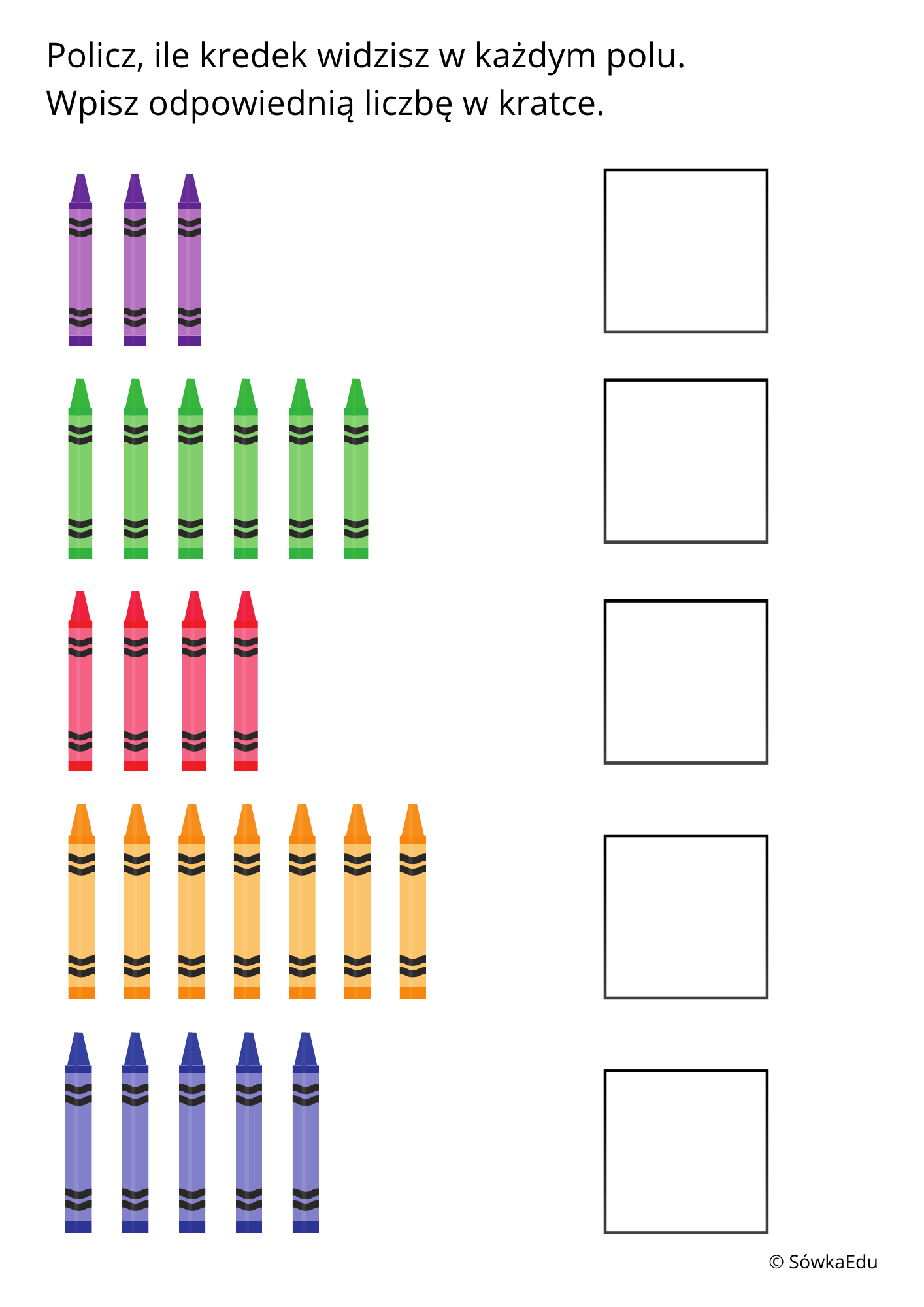 Dzień Kredki – scenariusz i materiały do druku dla przedszkola - obrazek 2