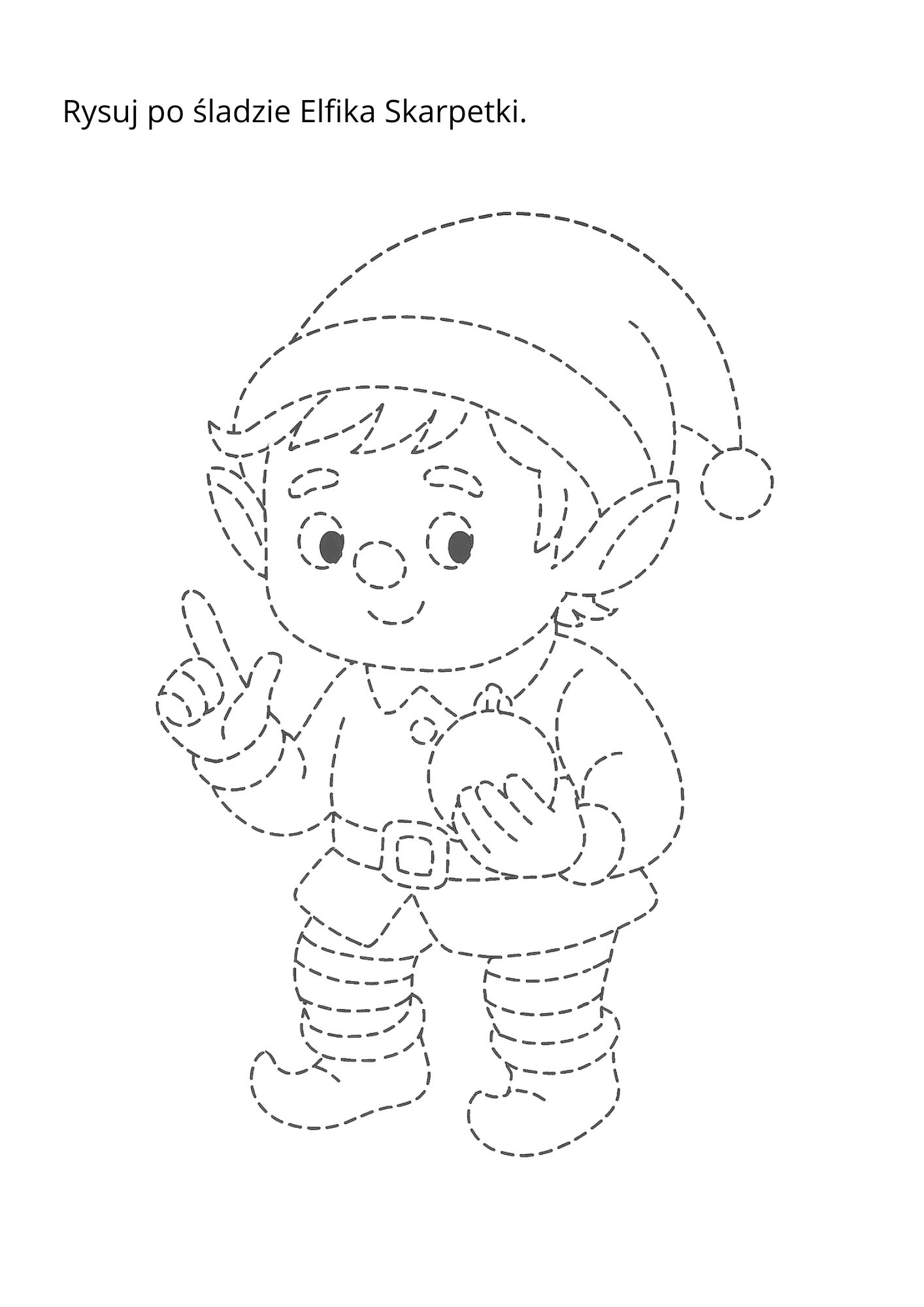 Elfik Skarpetka i Świąteczne Zamieszanie – zestaw 24 dni zabaw - obrazek 6