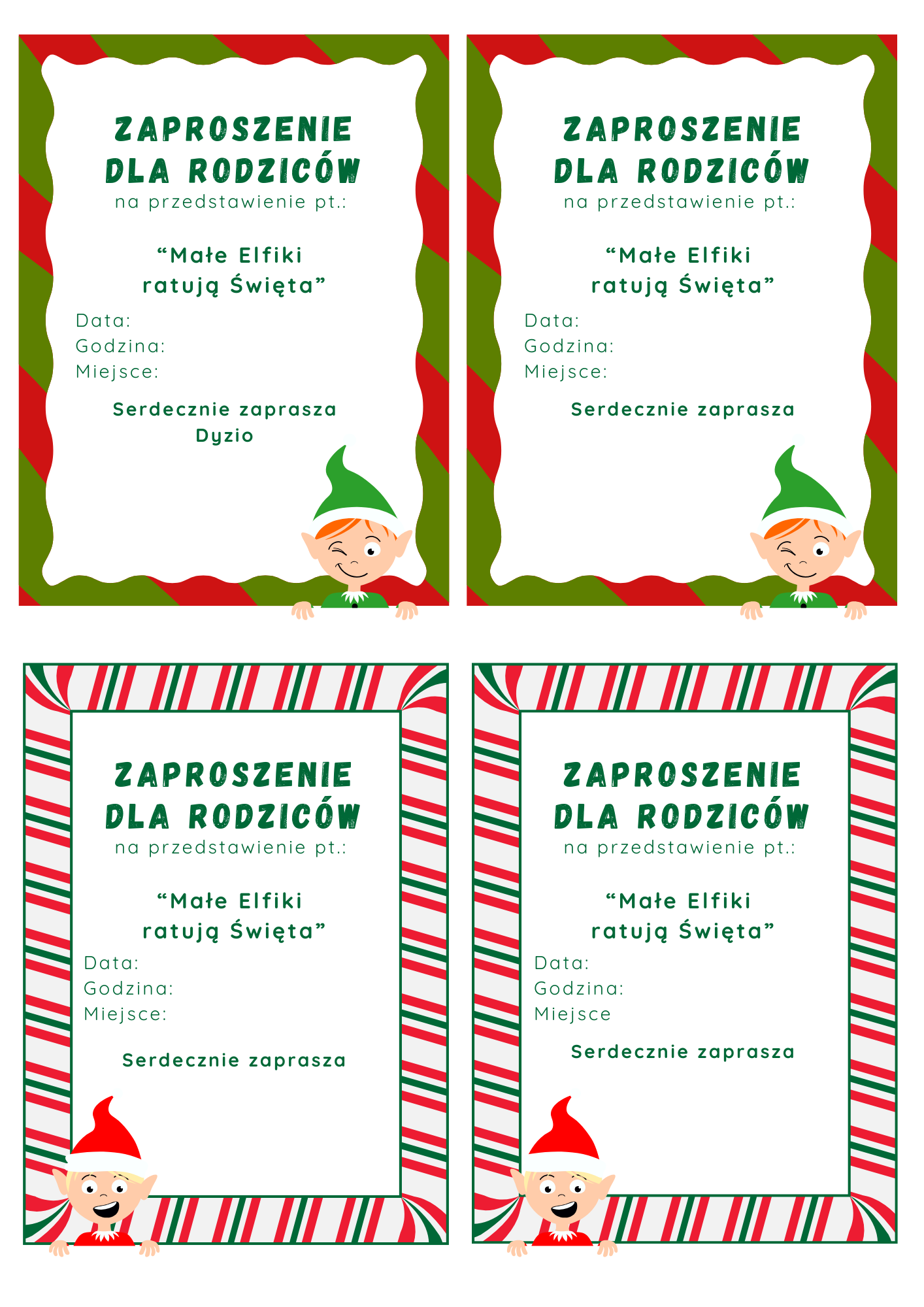 Scenariusz świąteczny dla maluszków – Małe Elfiki - obrazek 8