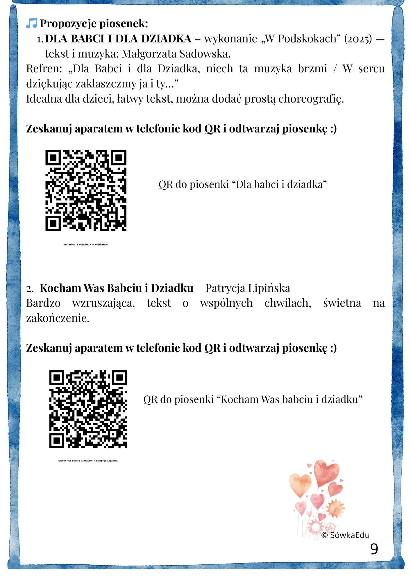 „Fabryka Wspomnień” – Scenariusz na Dzień Babci i Dziadka - obrazek 4